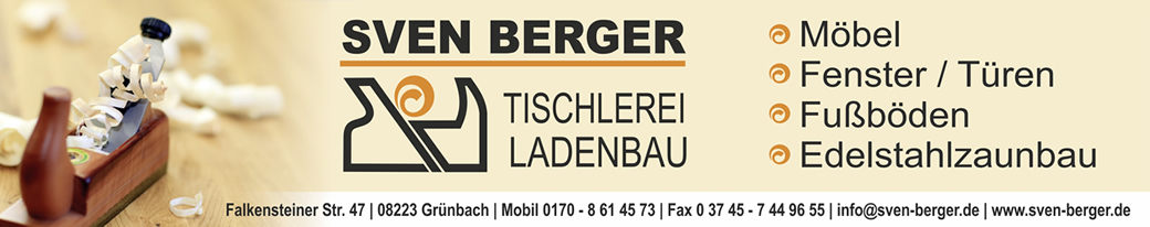 Tischlerei & Ladenbau Sven Berger
